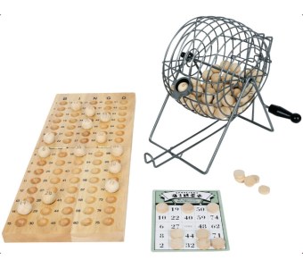 Gra logiczna dla dzieci - bingo z maszyną losującą Small Foot  